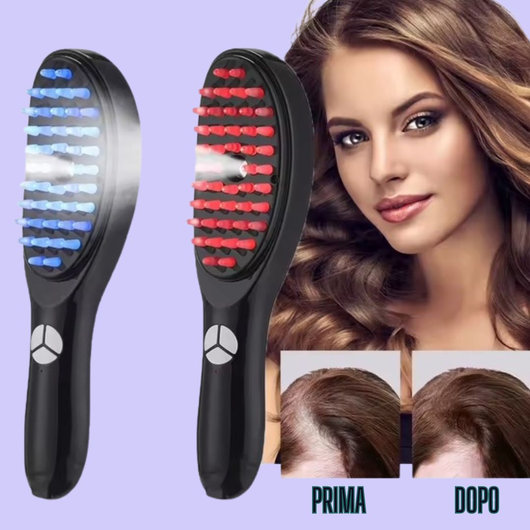 HairPulse Pro™ - Spazzola massaggiatrice